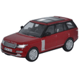 Oxford Diecast 76RAN003 Range Rover Vogue Firenze Red - 1:76 Scale Model - Phillips Hobbies