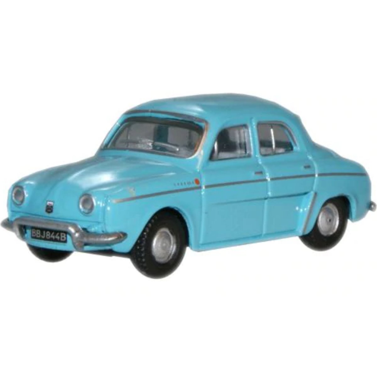 Oxford Diecast 76RD001 Light Blue Renault Dauphine - Phillips Hobbies