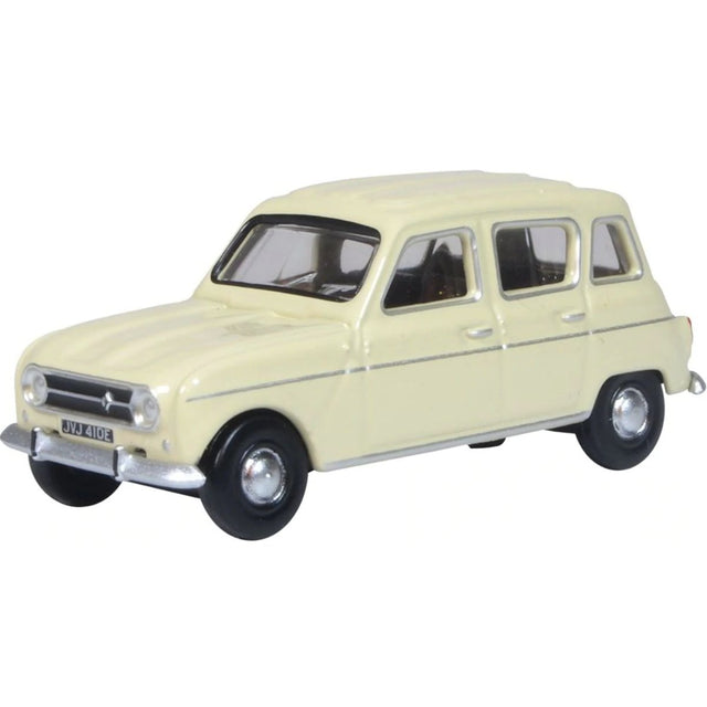 Oxford Diecast 76RN001 Renault 4 Beige - Phillips Hobbies