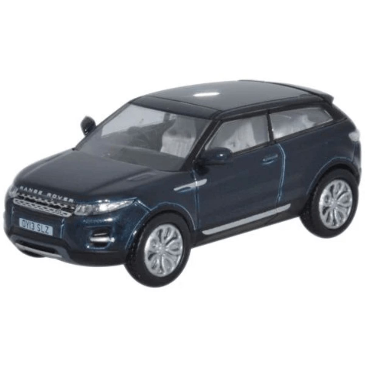 Oxford Diecast 76RR003 Range Rover Evoque 2 Door Coupe Baltic Blue - 1:76 Scale - Phillips Hobbies