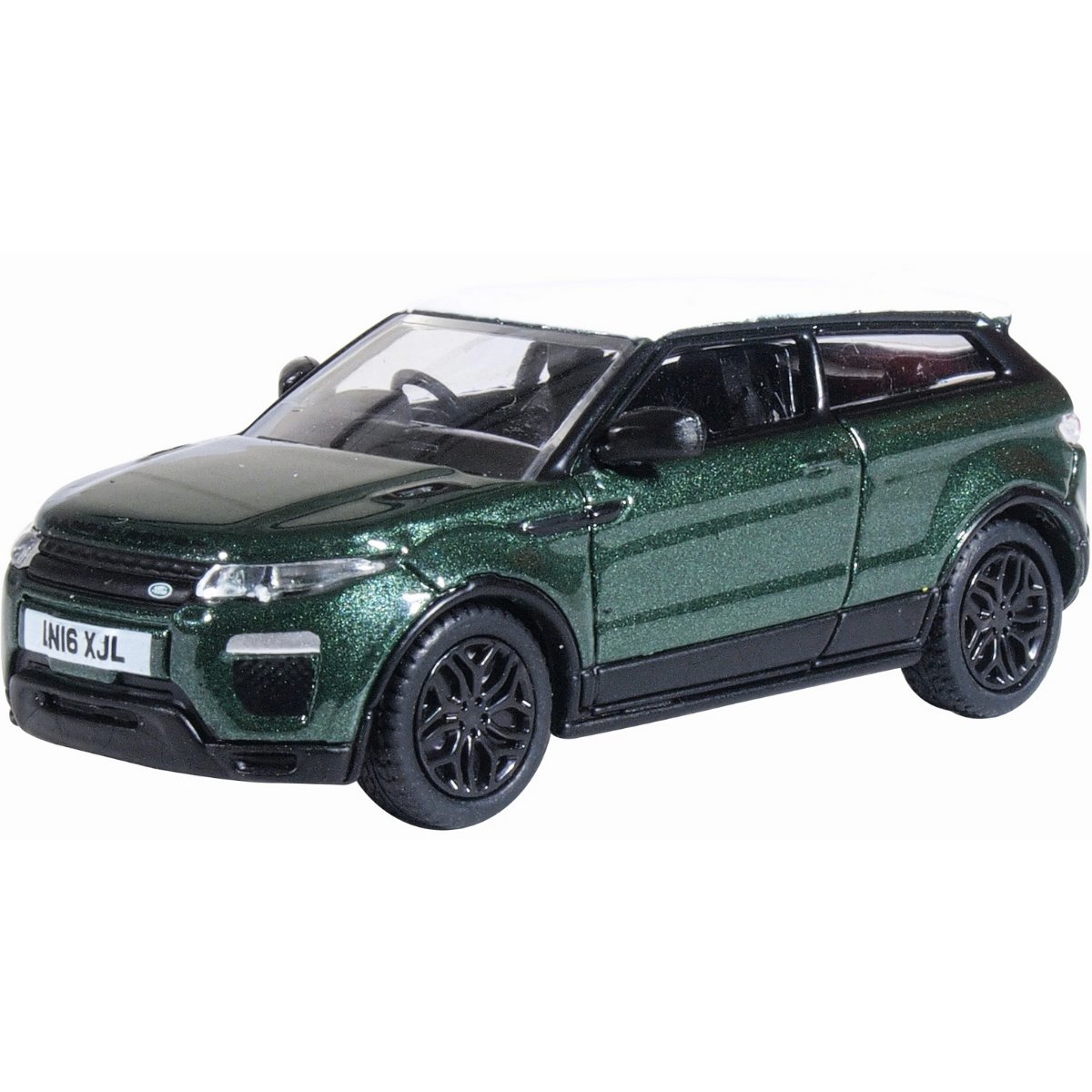 Oxford Diecast 76RRE003 Aintree Green Range Rover Evoque Coupe - Phillips Hobbies