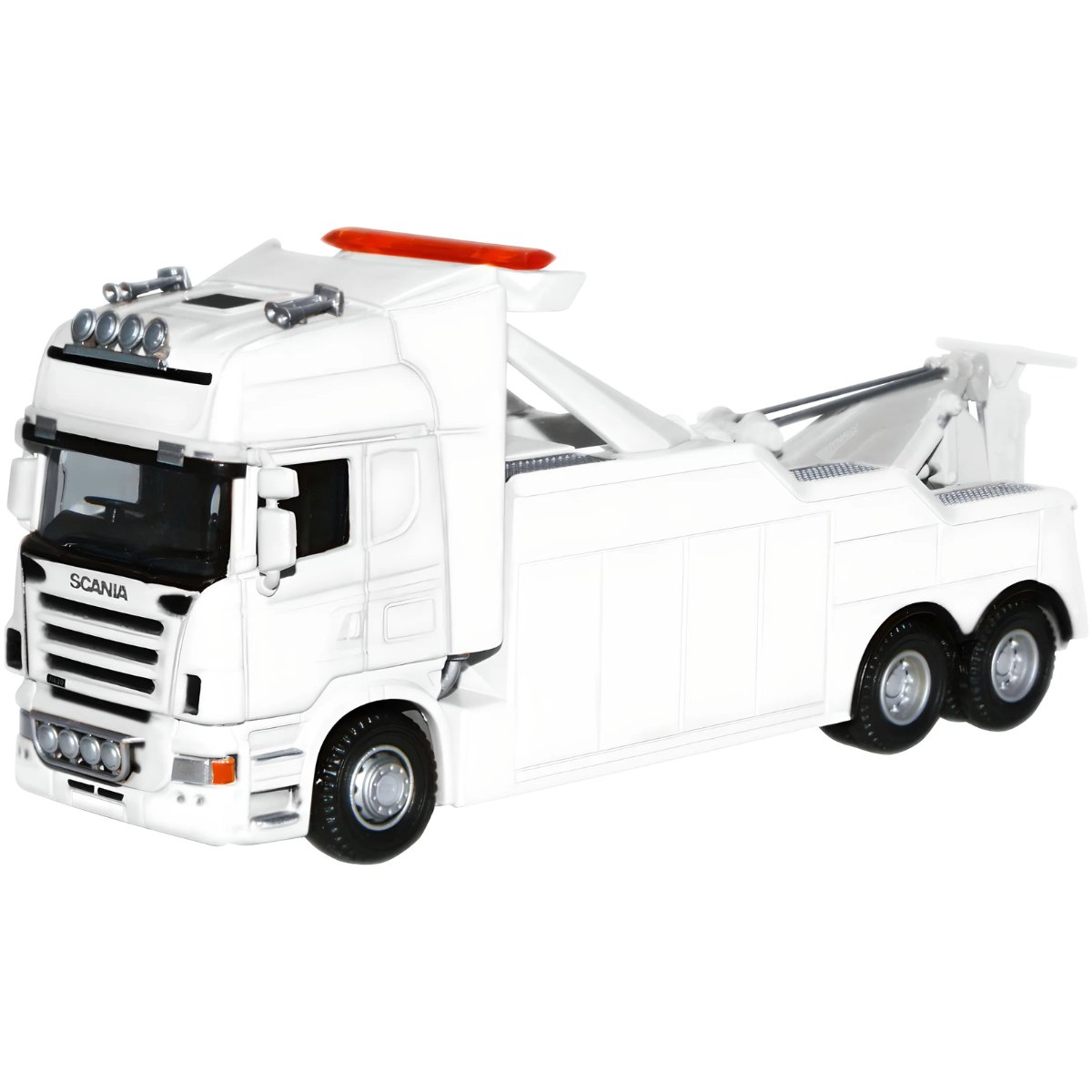 Oxford Diecast 76SCA03REC Scania Topline Recovery Truck White - Phillips Hobbies