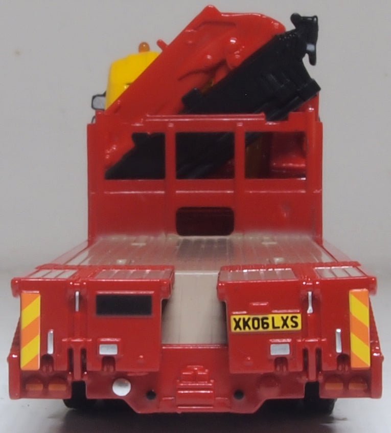 Oxford Diecast 76SCL005 Scania Crane Lorry Yellow - 1:76 Scale - Phillips Hobbies