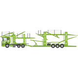 Oxford Diecast 76SCT004 Scania Car Transporter Green Tiger - Phillips Hobbies