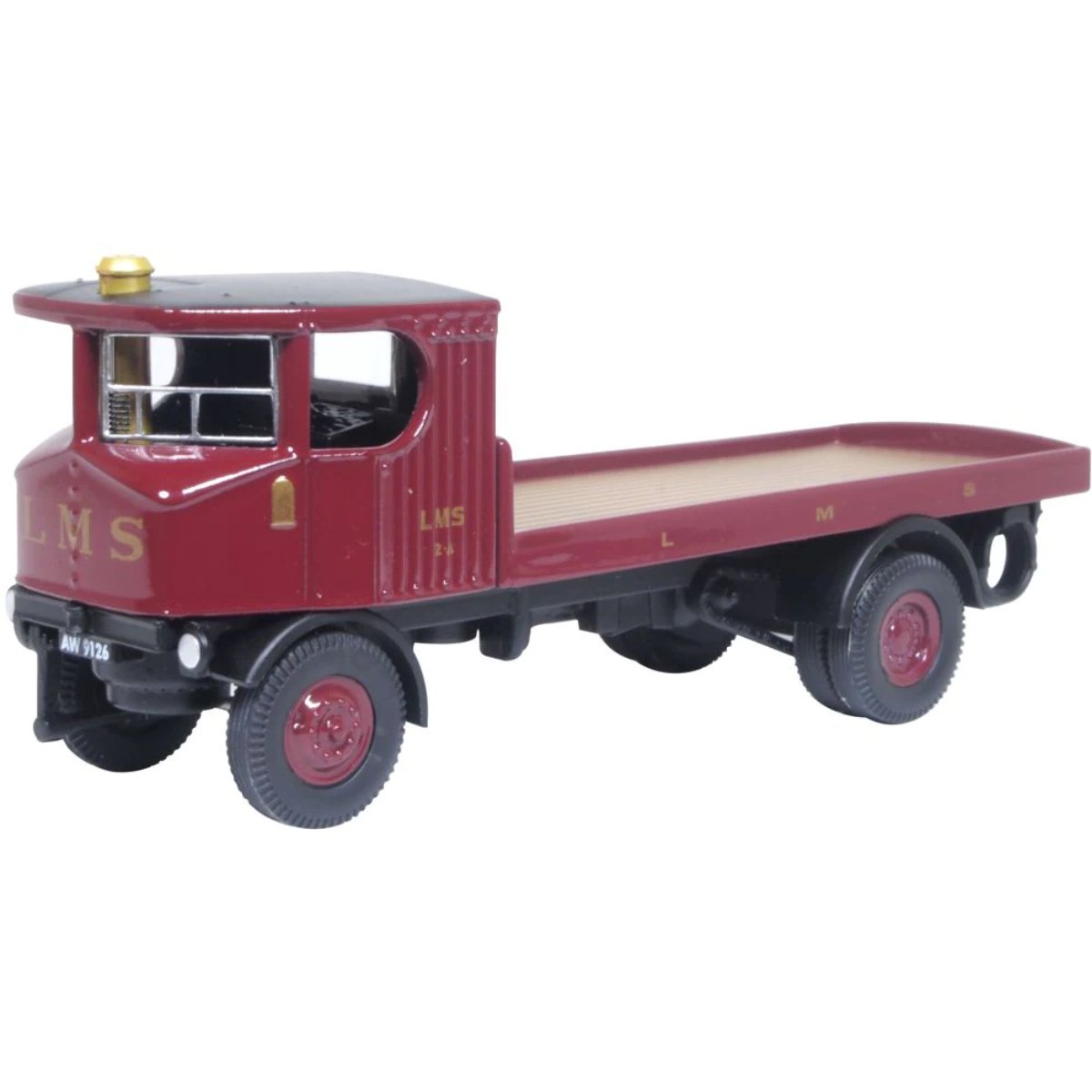 Oxford Diecast 76SEN001 LMS Sentinel Flatbed - Phillips Hobbies