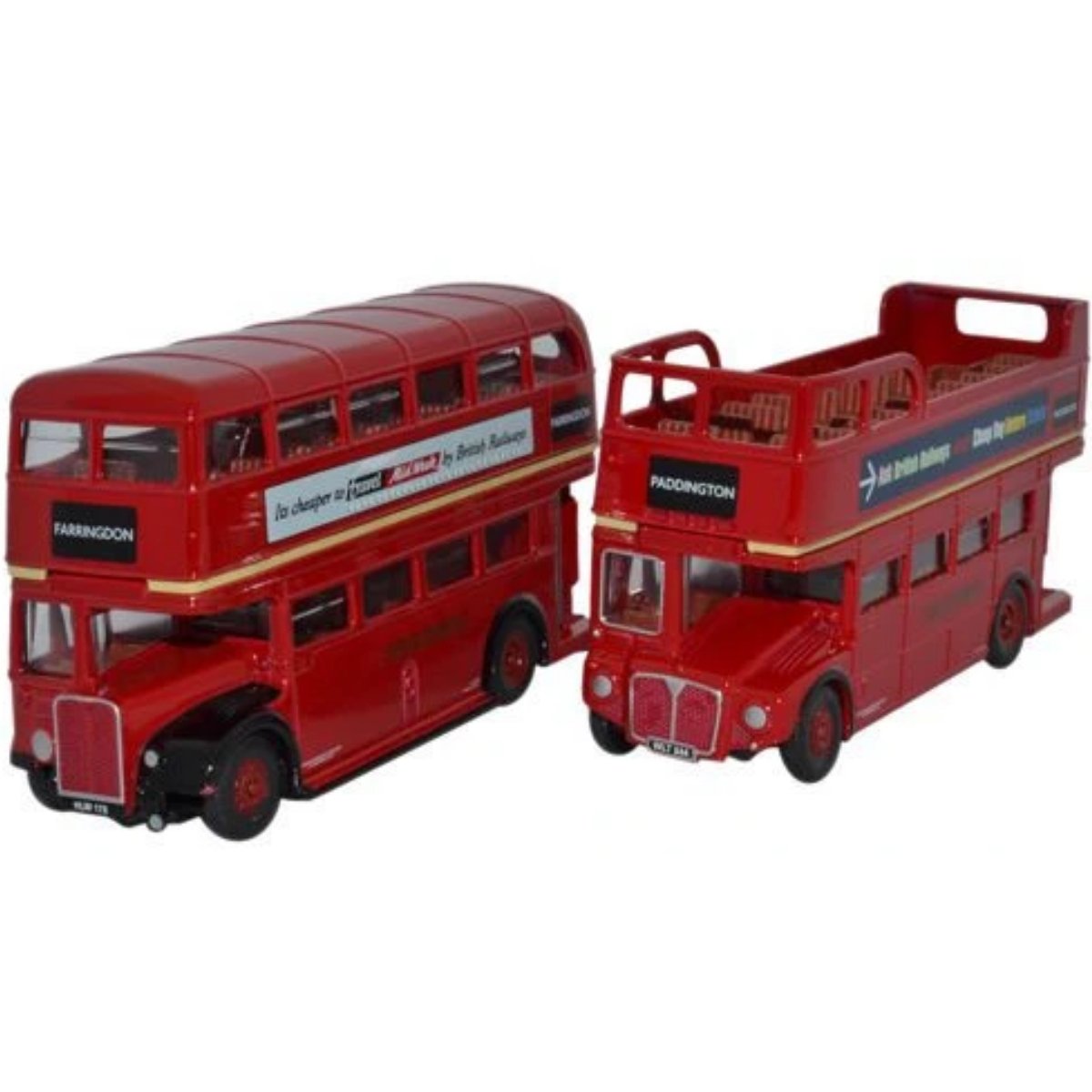 Oxford Diecast 76SET26 London Transport Twin RM Bus Set - Phillips Hobbies