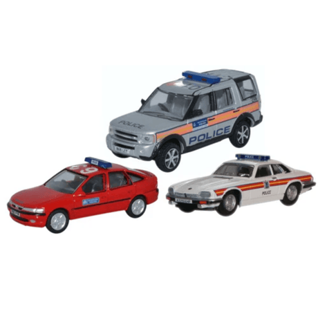 Oxford Diecast 76SET50 Metropolitan Police Set - 1:76 Scale Models - Phillips Hobbies