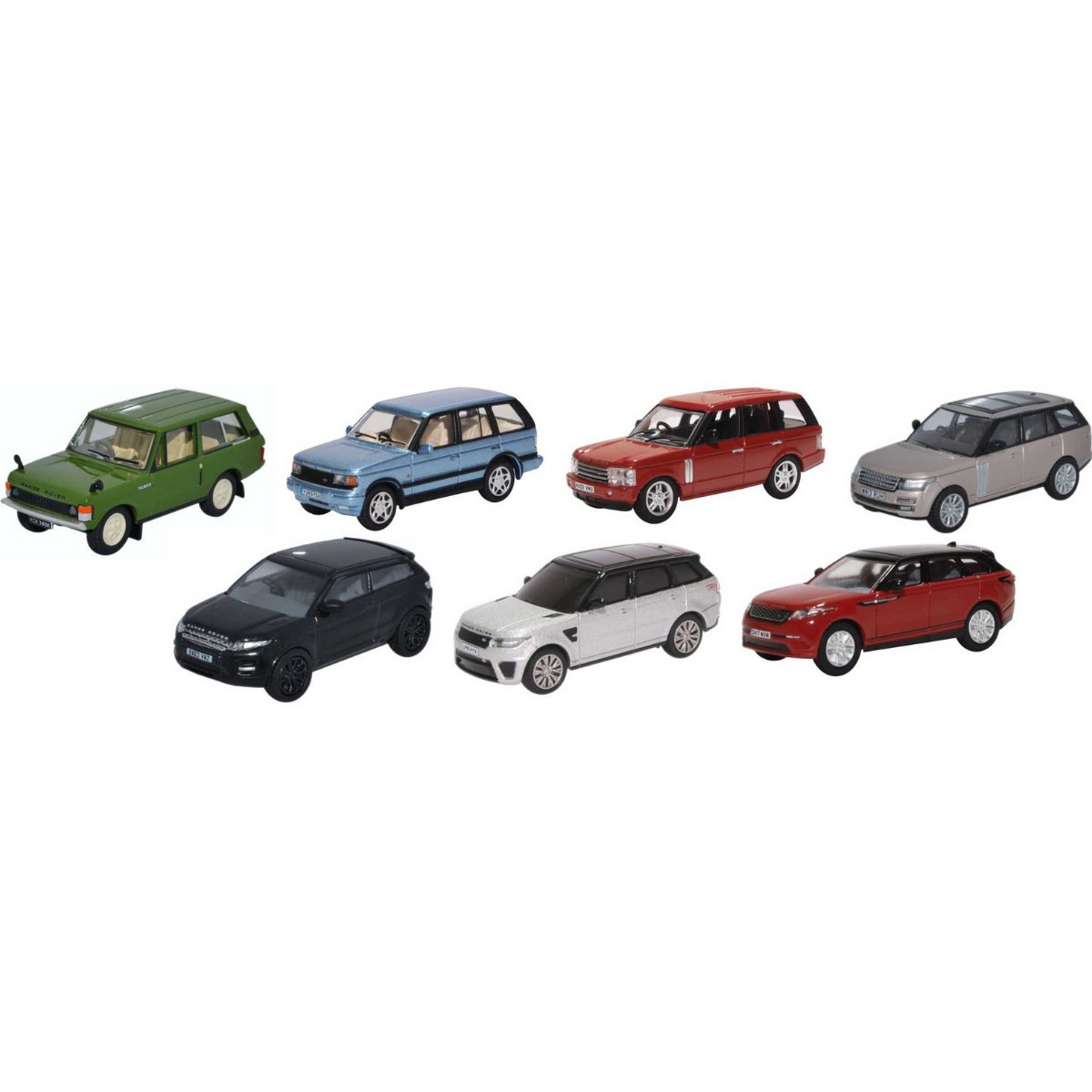 Oxford Diecast 76SET72 7 Piece Range Rover Evolution Set - Phillips Hobbies
