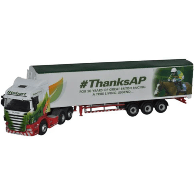 Oxford Diecast 76SHL06WF Scania Stobart Tony McCoy - 1:76 Scale - Phillips Hobbies