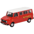 Oxford Diecast 76SHP006 Sherpa Minibus Wynns - Phillips Hobbies