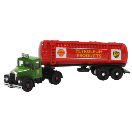 Oxford Diecast 76SHT001 Scammell Highwayman Tanker Shell/BP - Phillips Hobbies