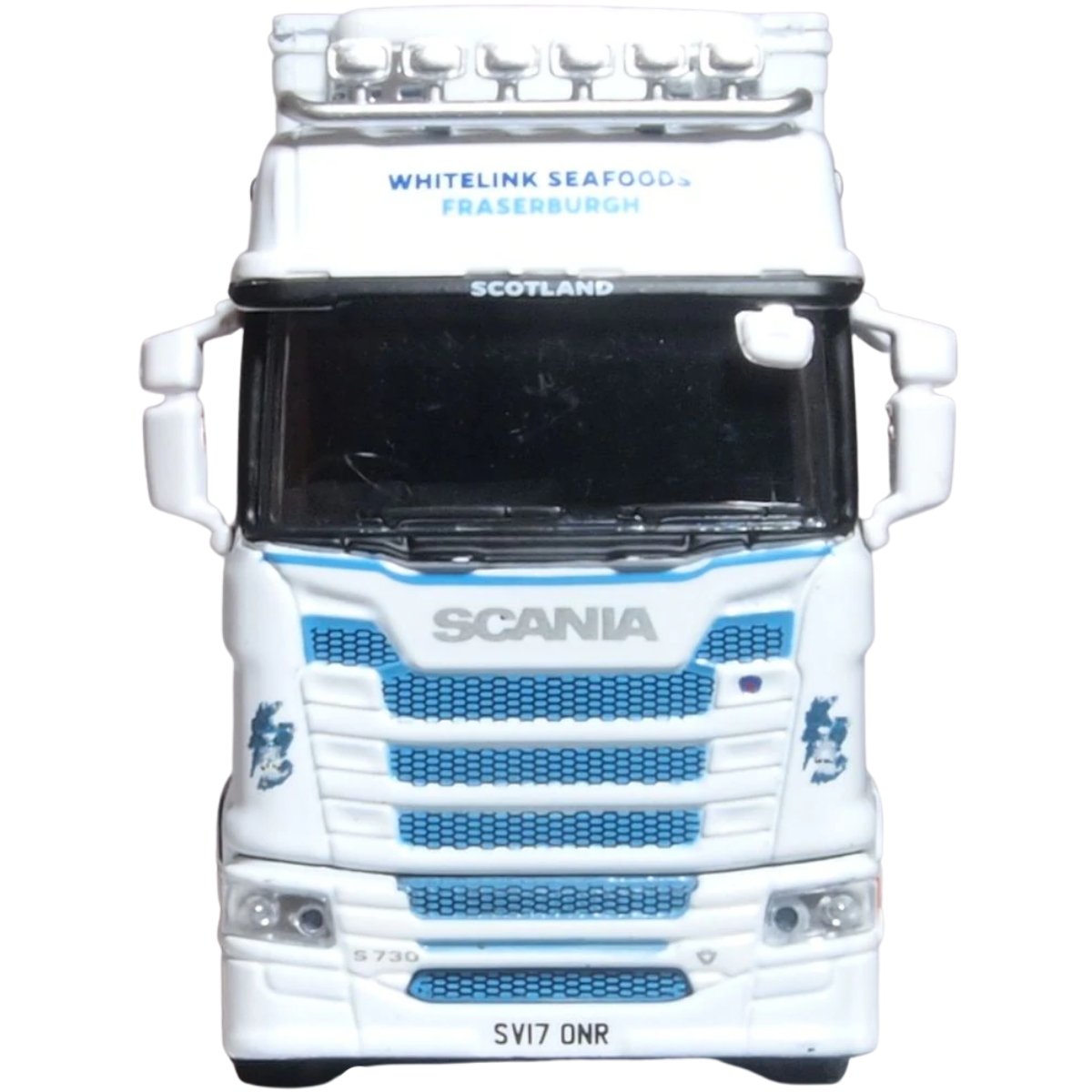 Oxford Diecast 76SNG001 Scania New Generation (S) Fridge Whitelink Seafoods - Phillips Hobbies