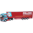Oxford Diecast 76SNG002 Scania New Generation (S) Curtainside Pollock - Phillips Hobbies