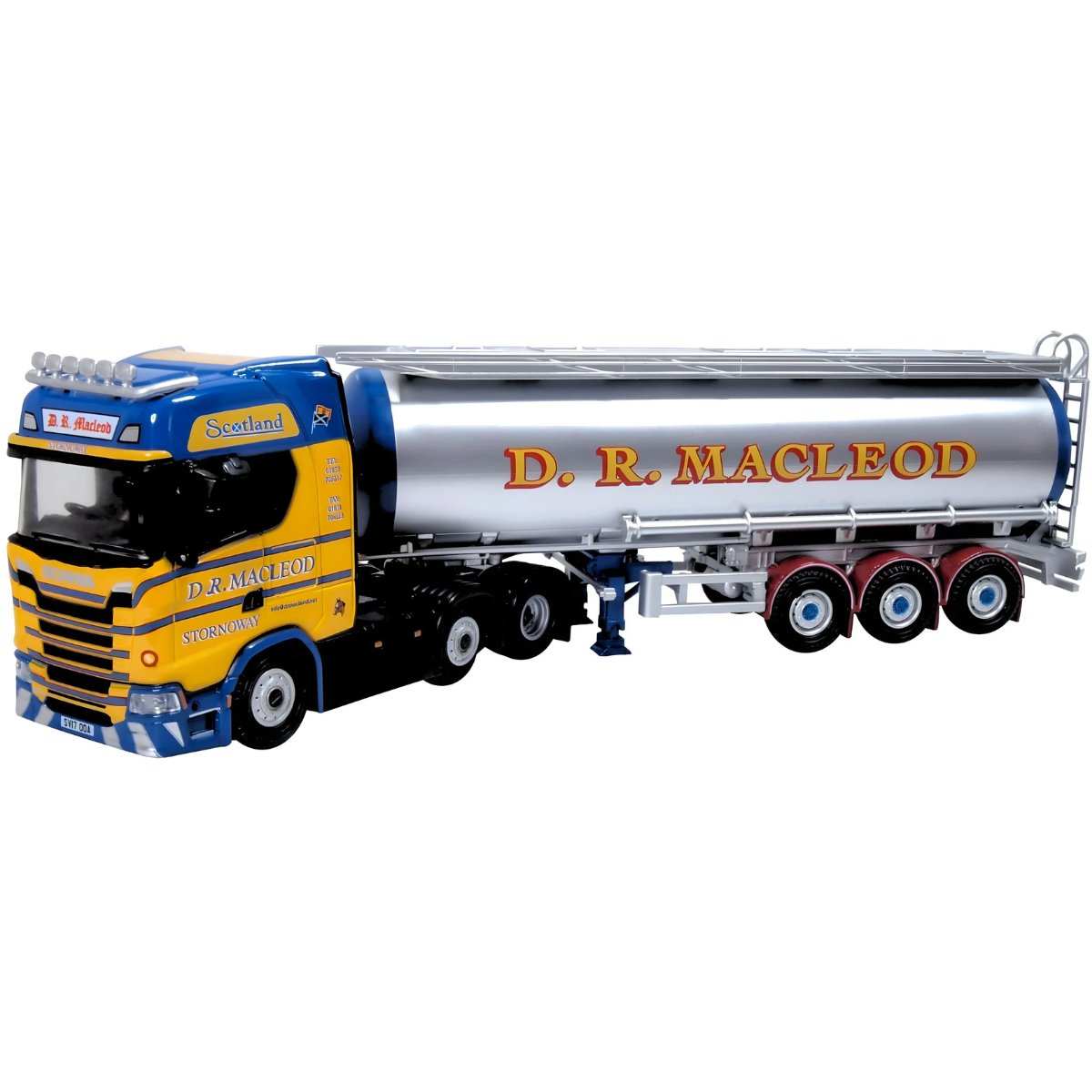 Oxford Diecast 76SNG003 D R Macleod Scania New Generation S Cylindrical Tanker - Phillips Hobbies