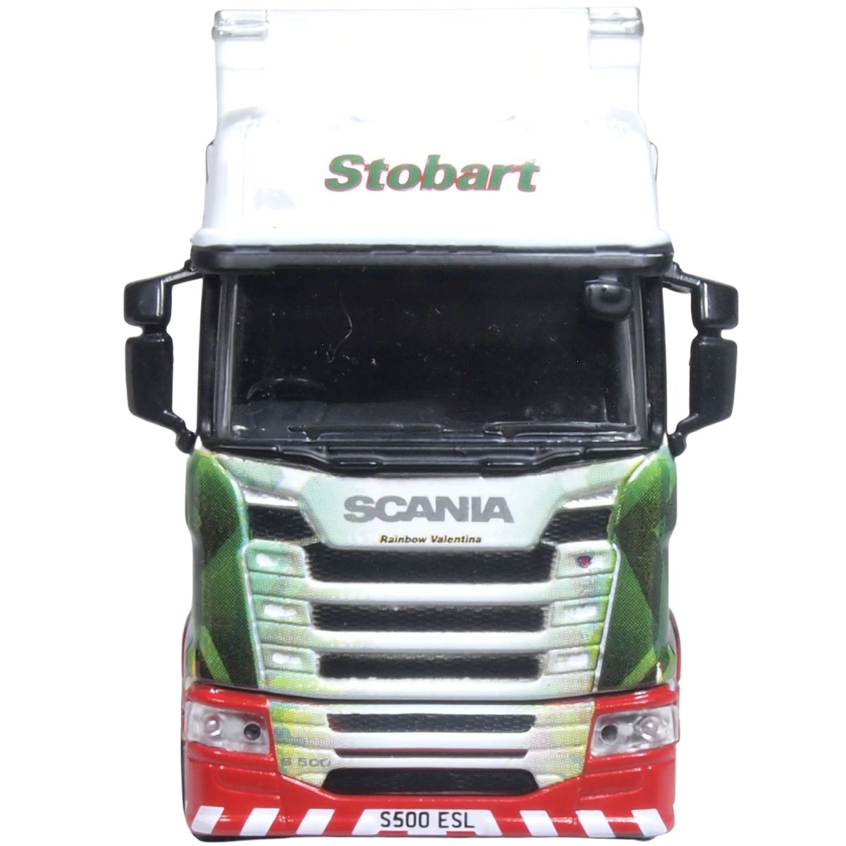 Oxford Diecast 76SNG005 Scania New Generation (S) Box Trailer - Stobart NHS - Phillips Hobbies
