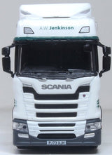 Oxford Diecast 76SNG006 Scania S Series Livestock Trailer A W Jenkinson - 1:76 Scale - Phillips Hobbies