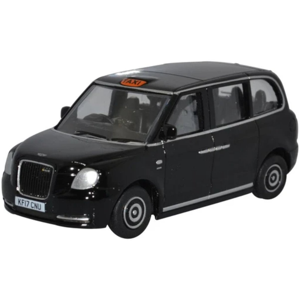 Oxford Diecast 76TX5001 LEVC Electric Taxi Black - Phillips Hobbies