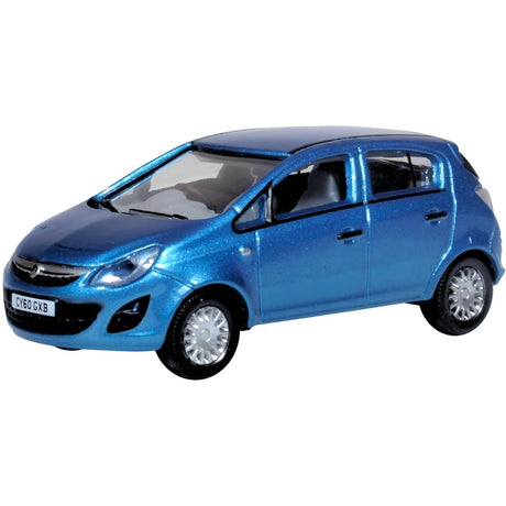 Oxford Diecast 76VC005 Vauxhall Corsa Oriental Blue - Phillips Hobbies
