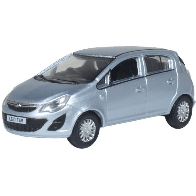Oxford Diecast 76VC006 Vauxhall Corsa Silver Lightning - 1:76 Scale - Phillips Hobbies