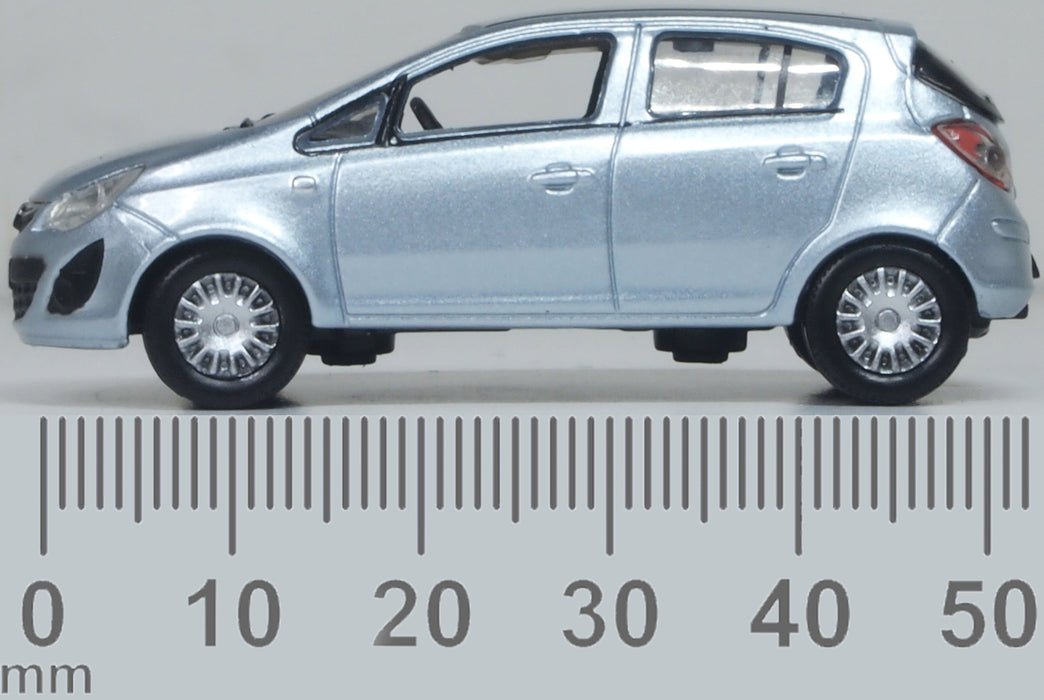Oxford Diecast 76VC006 Vauxhall Corsa Silver Lightning - 1:76 Scale - Phillips Hobbies