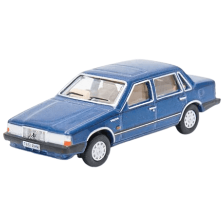Oxford Diecast 76VO003 Volvo 760 Blue Metallic - 1:76 Scale Model - Phillips Hobbies