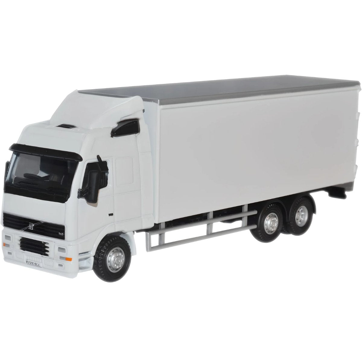 Oxford Diecast 76VOL01BL White Volvo FH Box Lorry - Phillips Hobbies
