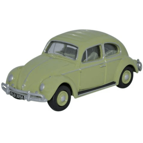 Oxford Diecast 76VWB006 Volkswagen Beetle Beryl Green - 1:76 Scale - Phillips Hobbies