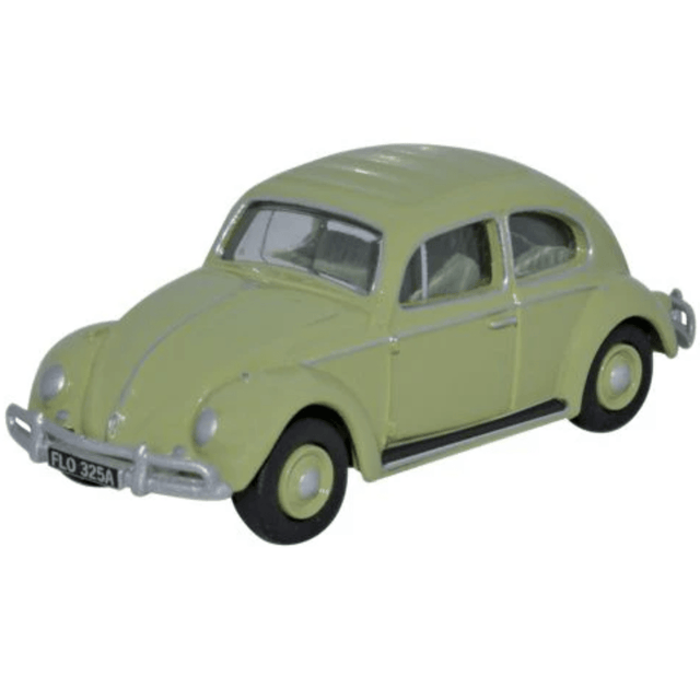 Oxford Diecast 76VWB006 Volkswagen Beetle Beryl Green - 1:76 Scale - Phillips Hobbies
