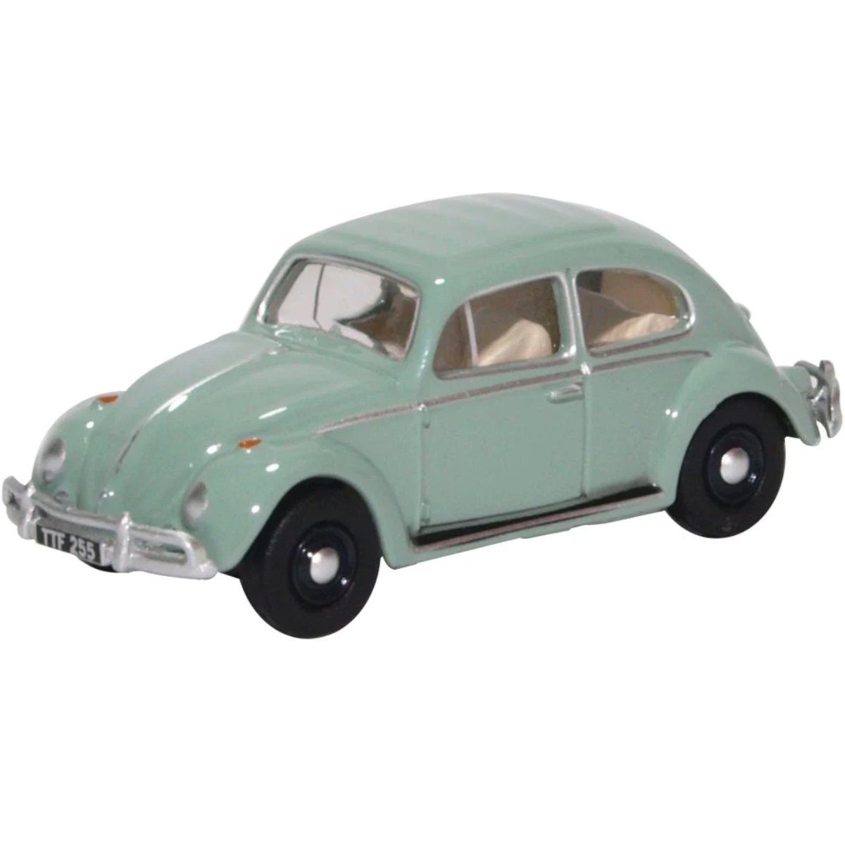 Oxford Diecast 76VWB010 VW Beetle Pastel Blue - Phillips Hobbies