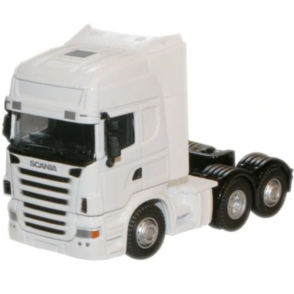 Oxford Diecast 76WHSCACAB White Scania Cab - Phillips Hobbies