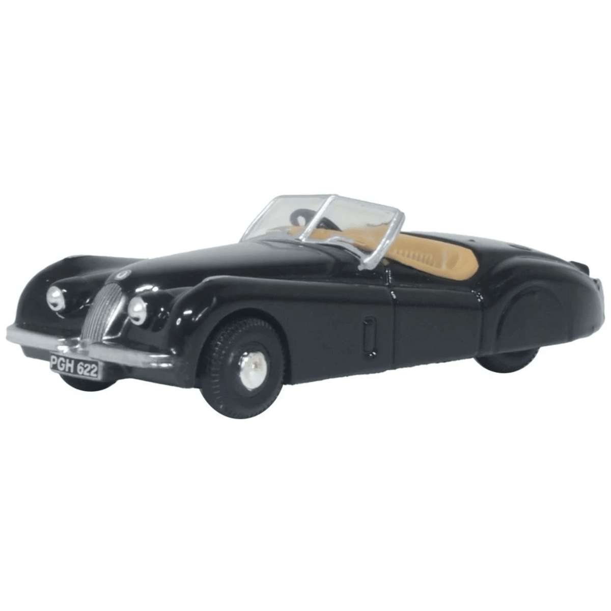 Oxford Diecast 76XK120006 Jaguar XK120 British Racing Green - 1:76 Scale - Phillips Hobbies
