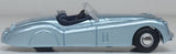 Oxford Diecast 76XK120007 Jaguar XK120 Pastel Blue - 1:76 Scale - Phillips Hobbies