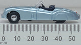 Oxford Diecast 76XK120007 Jaguar XK120 Pastel Blue - 1:76 Scale - Phillips Hobbies