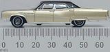 Oxford Diecast 87BE68001 1968 Buick Electra 225 Ivory Gold Mist/Black - 1:87 Scale - Phillips Hobbies