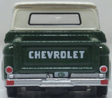 Oxford Diecast 87CP65008 1965 Chevrolet Stepside Pickup Dark Green/Ivory - 1:87 Scale - Phillips Hobbies