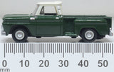 Oxford Diecast 87CP65008 1965 Chevrolet Stepside Pickup Dark Green/Ivory - 1:87 Scale - Phillips Hobbies