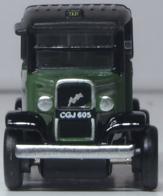 Oxford Diecast NAT005 Austin Low Loader Taxi Green - N 1:148 Scale - Phillips Hobbies