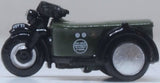 Oxford Diecast NBSA004 Motorcycle and Sidecar Post Office Telephones - 1:148 N Scale - Phillips Hobbies