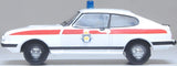 Oxford Diecast NCAP007 Ford Capri MkIII Merseyside Police - 1:148 Scale - Phillips Hobbies