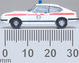 Oxford Diecast NCAP007 Ford Capri MkIII Merseyside Police - 1:148 Scale - Phillips Hobbies