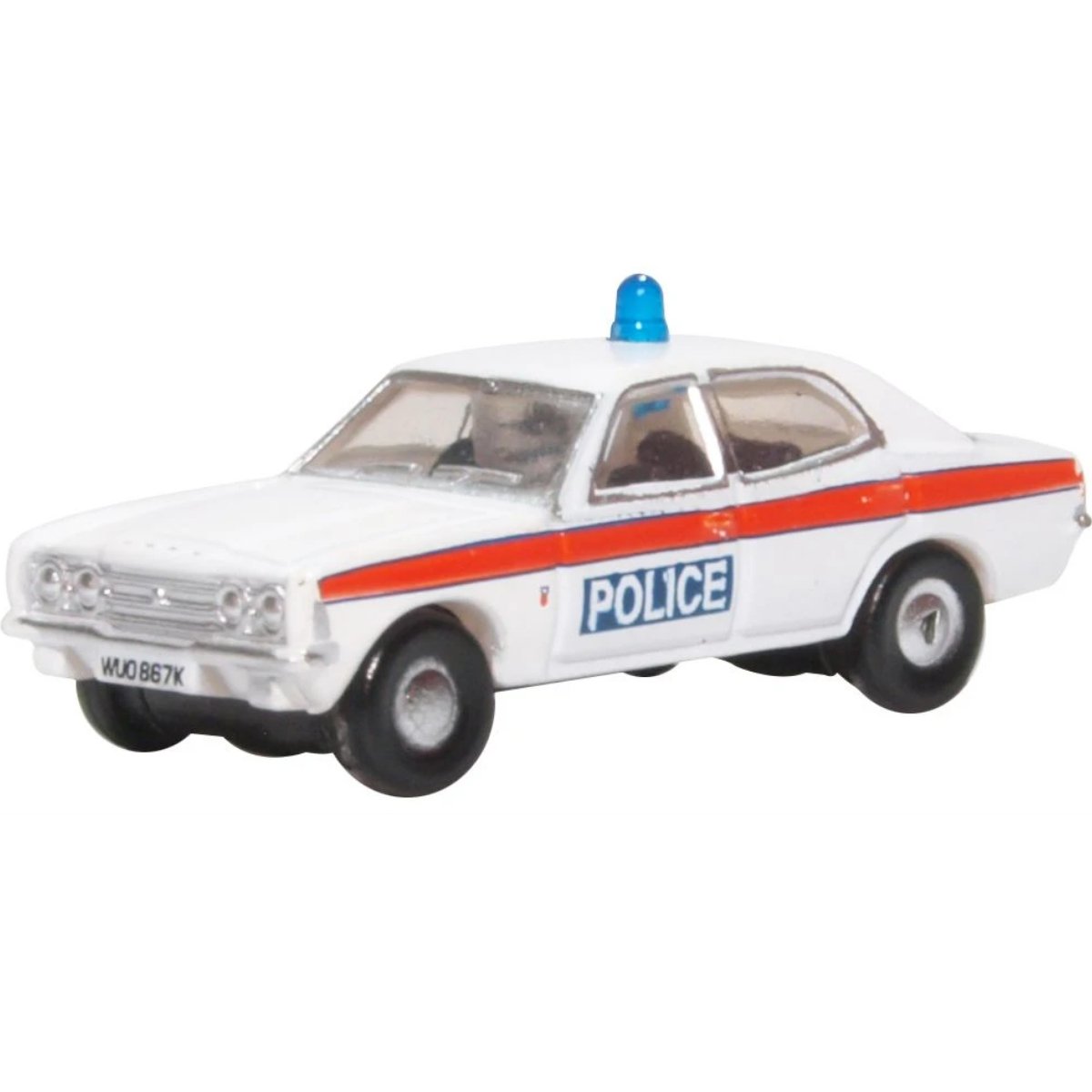 Oxford Diecast NCOR3004 Ford Cortina MkIII Devon & Cornwall Police - Phillips Hobbies