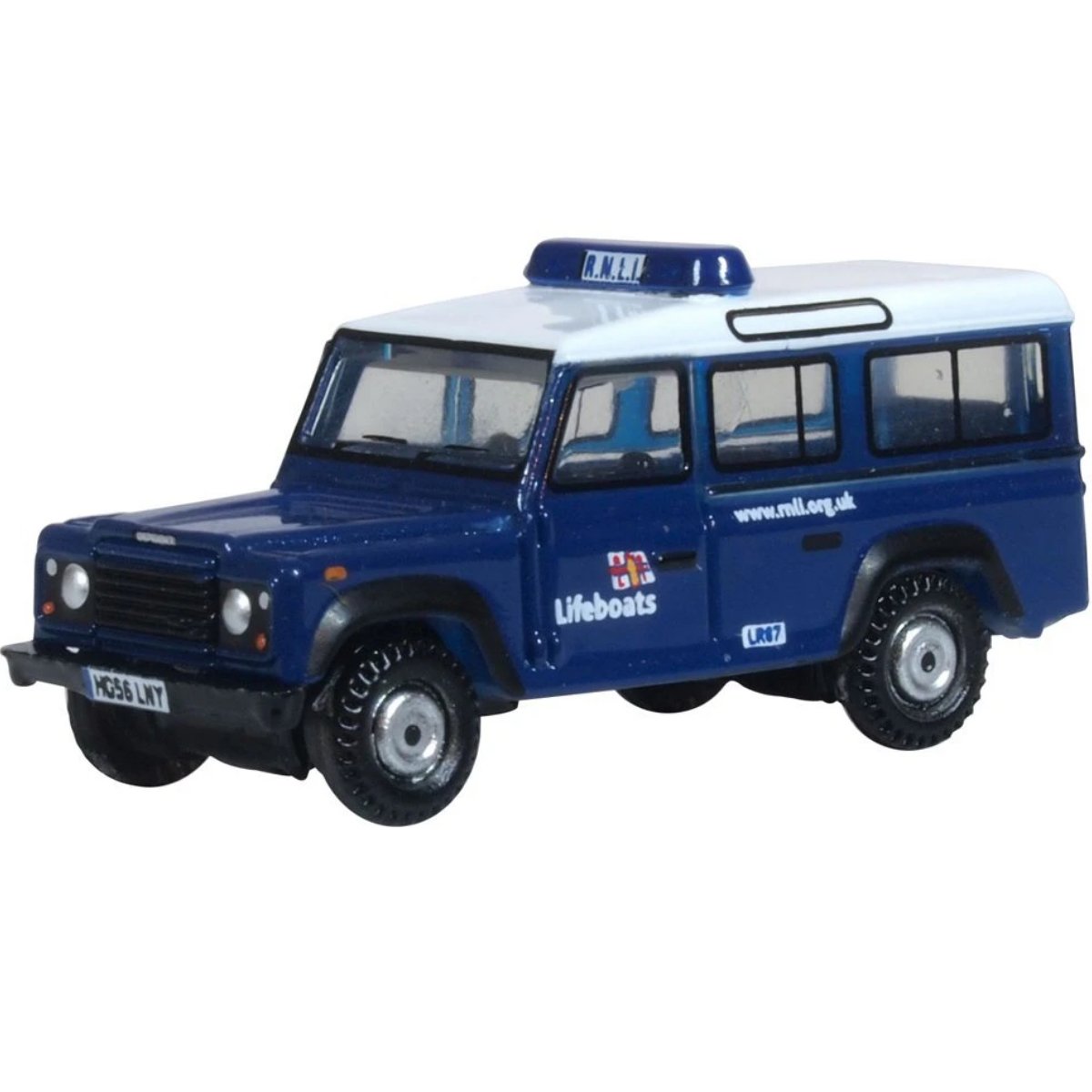 Oxford Diecast NDEF014 RNLI Land Rover Defender Station Wagon - Phillips Hobbies