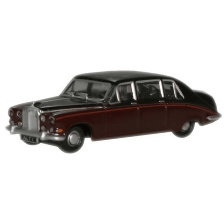 Oxford Diecast NDS004 Claret/Black (Queen Mothers Car) Daimler DS420 - N Scale - Phillips Hobbies