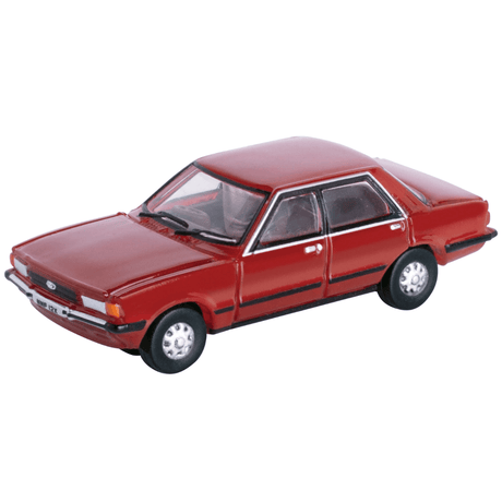 Oxford Diecast NFC5001 Ford Cortina MK5 Cardinal Red - N Scale - Phillips Hobbies