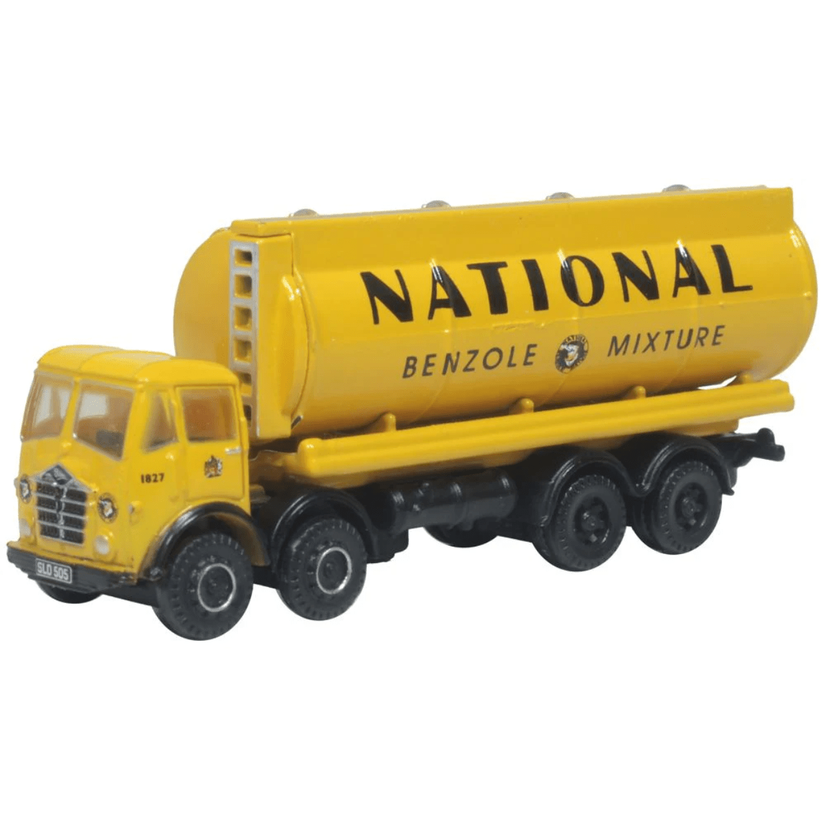 Oxford Diecast NFG015 Foden FG Cylindrical Tanker National Benzole - N Scale - Phillips Hobbies