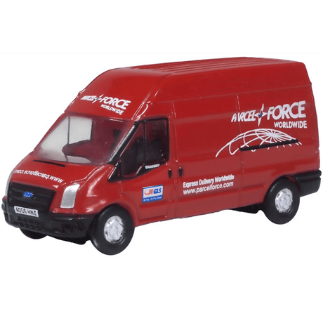 Oxford Diecast NFT034 Ford Transit 2006 Parcelforce - N Scale Model - Phillips Hobbies