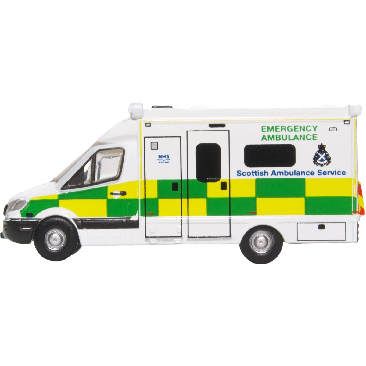 Oxford Diecast NMA004 Mercedes Ambulance Scottish Ambulance Service - Phillips Hobbies
