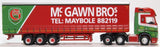 Oxford Diecast NMB007 Mercedes Actros Curtainside McGawn Bros - Phillips Hobbies