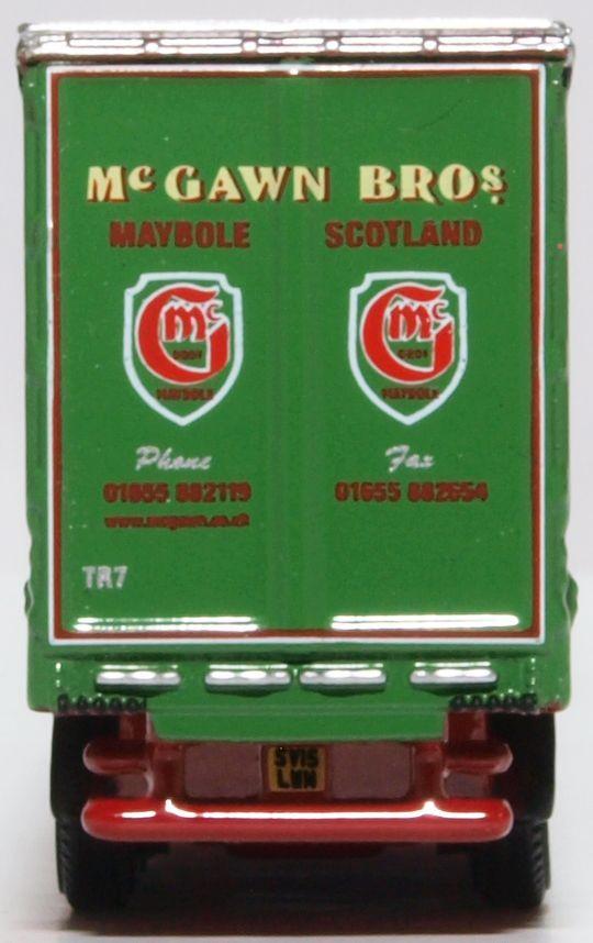 Oxford Diecast NMB007 Mercedes Actros Curtainside McGawn Bros - Phillips Hobbies