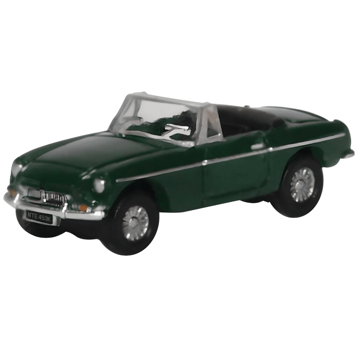 Oxford Diecast NMGB003 MGB Roadster British Racing Green - N Scale - Phillips Hobbies